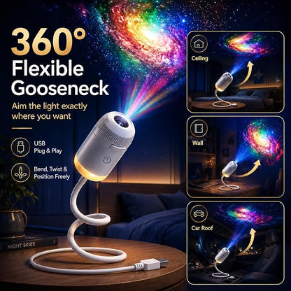 🦀HD Smart 5D Starry Sky Projection Night Light / Holographic Night Light Projector