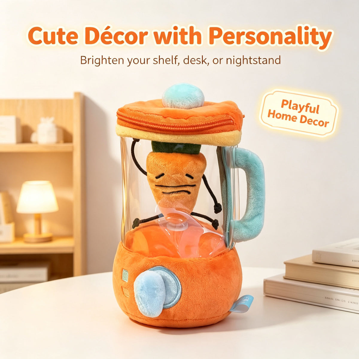 dht™⭐Pull & Spin Carrot Juicer Plush Toy
