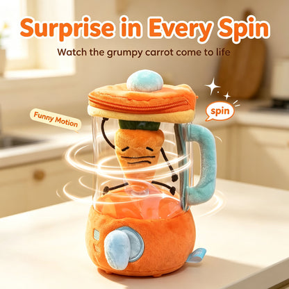 dht™⭐Pull & Spin Carrot Juicer Plush Toy