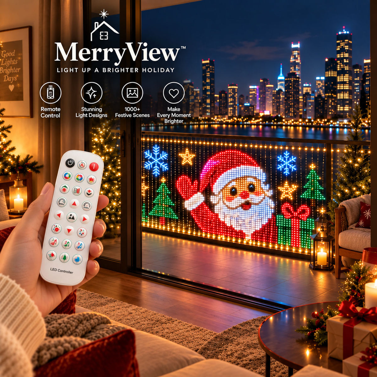 dht™⭐ Christmas  Smart Animated Pixel Lights