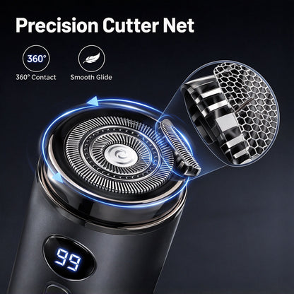🪒Mini Portable Electric Shaver for Men & Women – USB Rechargeable Waterproof Razor
